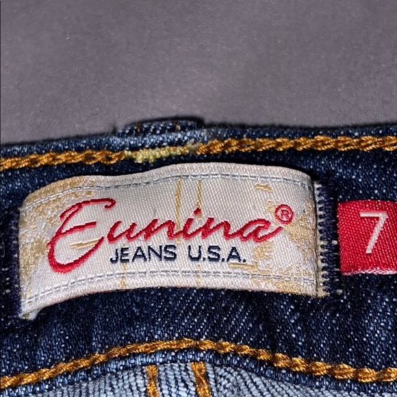 Eunina Jeans. Dark blue Size 7 - Picture 5 of 5